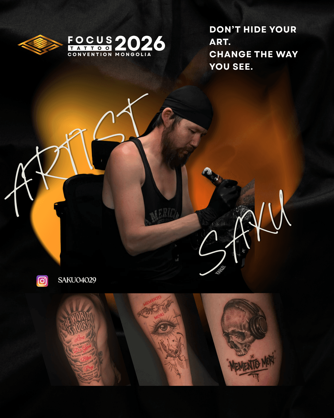 FOCUS Tattoo Convention артист 29