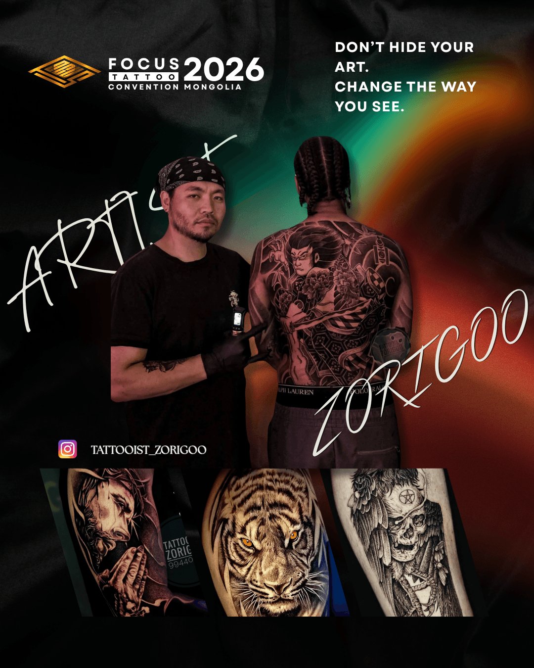 FOCUS Tattoo Convention артист 34